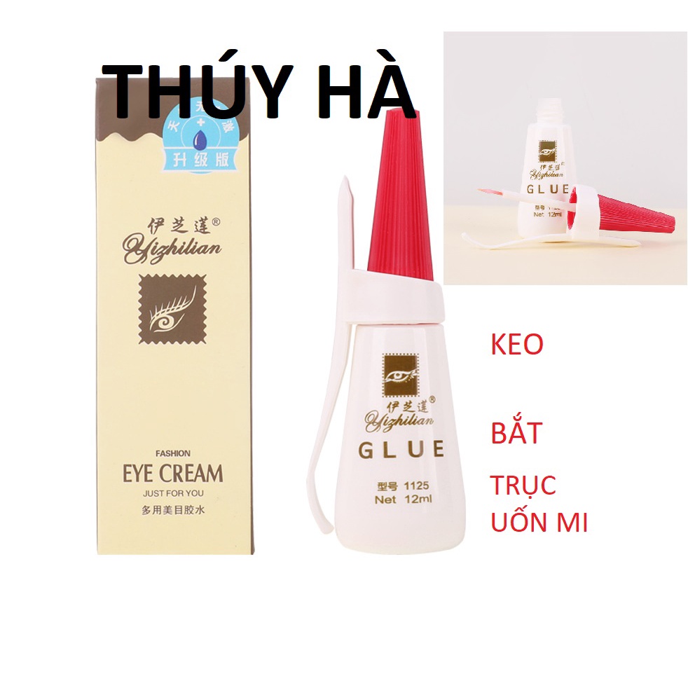 keo bắt trục Đỏ uốn mi_Marine Beauty 12ml_dụng cụ nối mi_Thúy Hà Eyelash