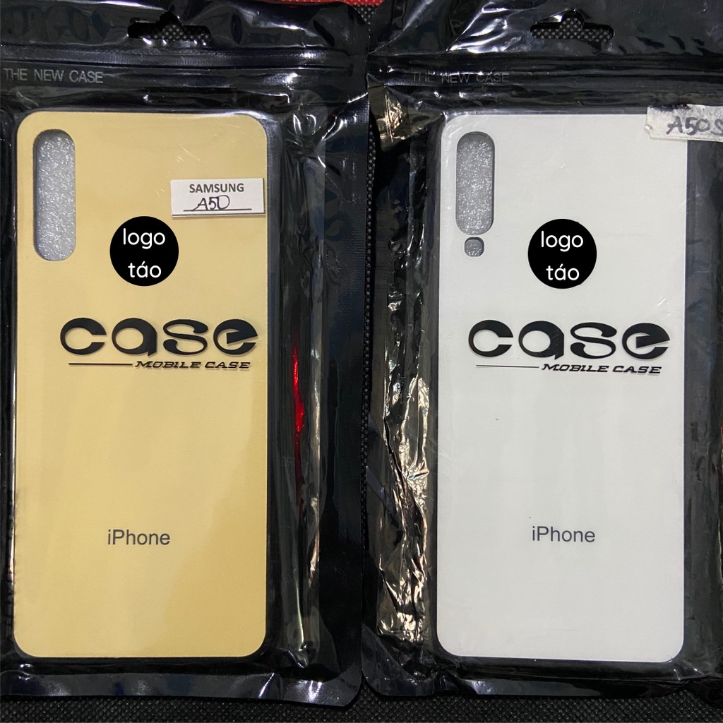 ốp lưng Samsung Galaxy A50 / A30 / A20 / A10 / M10 / M20 / M30 giả kiểu i.p.h.o.n.e bóng đẹp