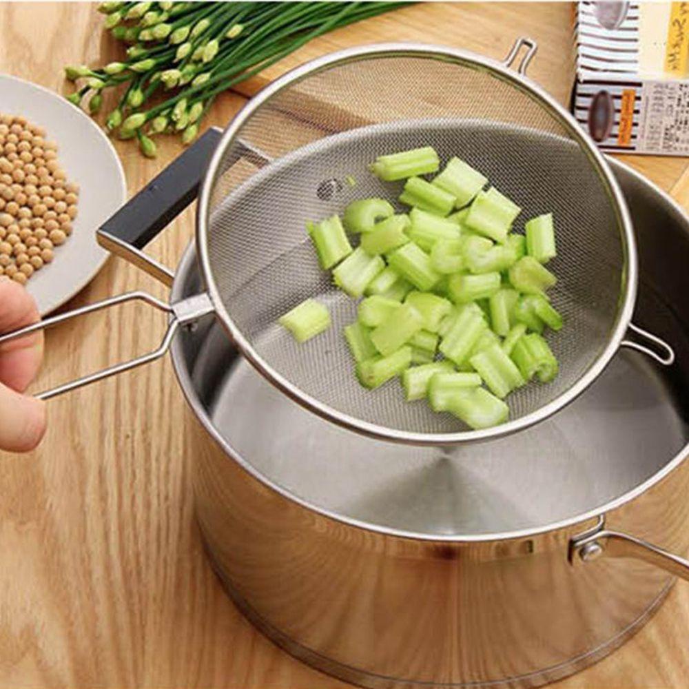 Rây Lọc Bột Trái Cây Bằng Thép Không Gỉ 6 / 8 / 10 / 12 inch