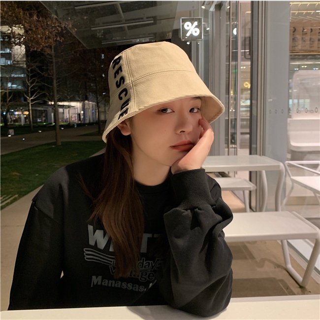 Nón Bucket In Chữ Phong Cách Thời Trang Hàn Quốc Mới 2022