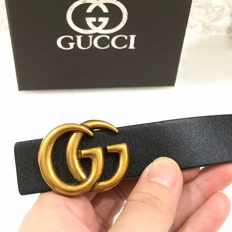 Dây Nịt Gucci + Hộp Đựng Thời Trang Cho Nữ