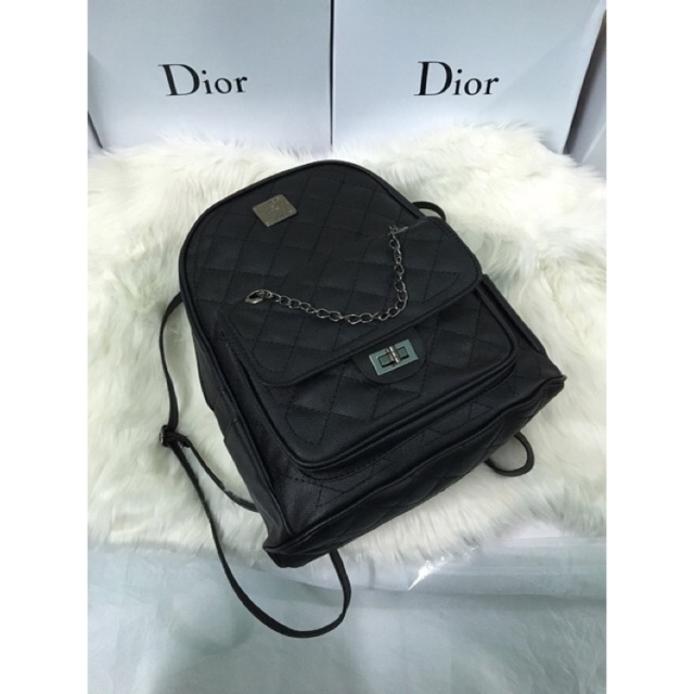 Balo xích da dê trần trám