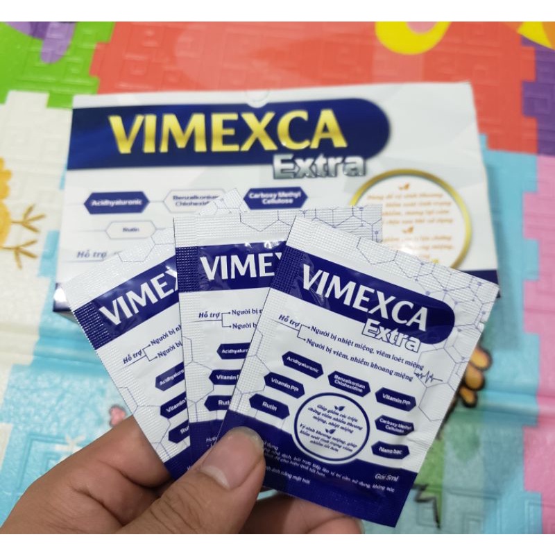 Bôi nhiệt miệng VIMEXCA EXTRA gói 5ml