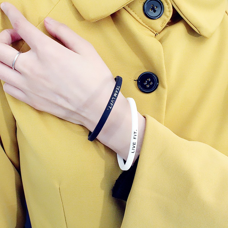 Vòng tay cao su live fit - team lvft | BigBuy360 - bigbuy360.vn