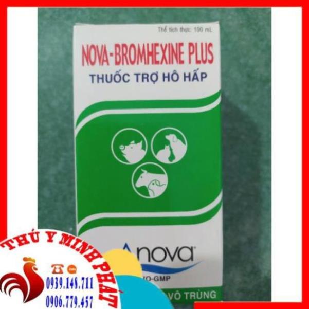 NOVA BROMHEXINE PLUS CHAI 100ML BROM