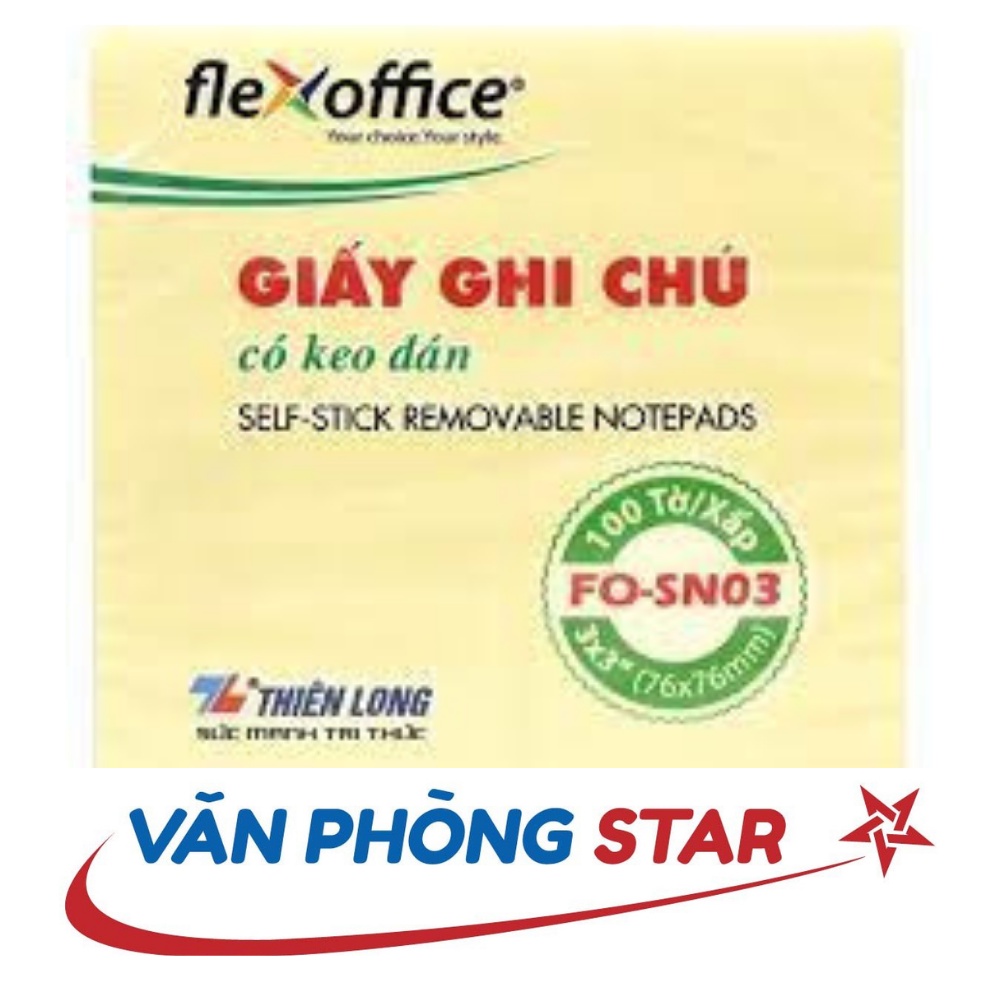 1 Xấp Giấy ghi chú 3x3 FO-SN03