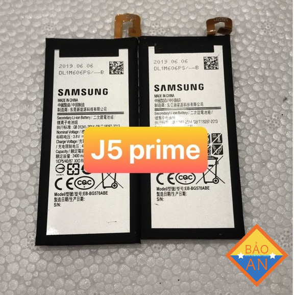 Pin Samsung Xịn J5 Prime G570 hàng nhập khẩu bảo hành 6 tháng