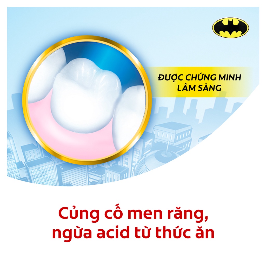 Bộ 2 kem đánh răng 40g và bản chải Colgate cho trẻ em Batman