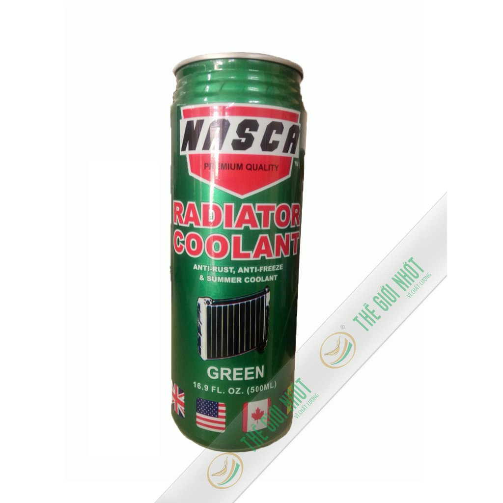 Nước làm mát ô tô xe máy Nasca Radiator Coolant 500ml