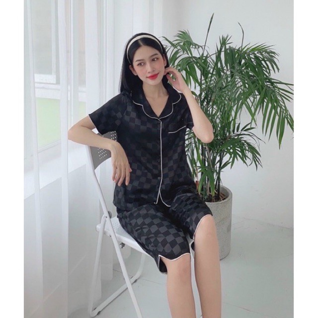 Mi Cần Thơ 🌻 Set bộ LỤA GẤM CAO CẤP quần lửng, có túi quần, nhiều size