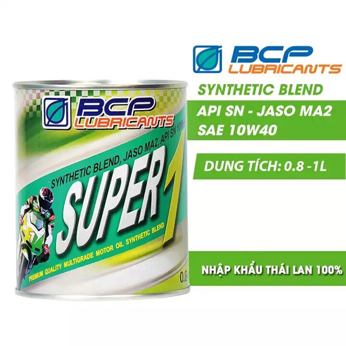 Nhớt Xe Phân Khối Lớn,Vario,SH,PCX,NVX,Exciter,Winner,Raider,Satria,Sonic,R15 Bán Tổng Hợp Synthetic Blend 0.8Lít MS4202