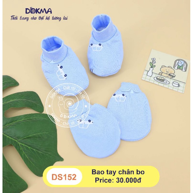 Sét Bao tay chân dokma cho bé sơ sinh 0-3 tháng