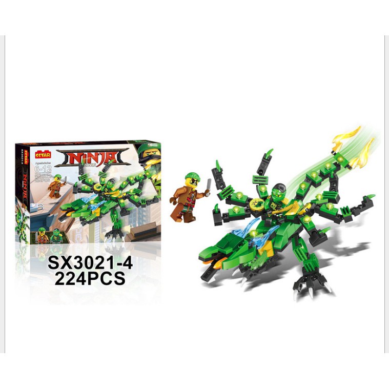 Đồ chơi xếp hình lego Ninja Real Star