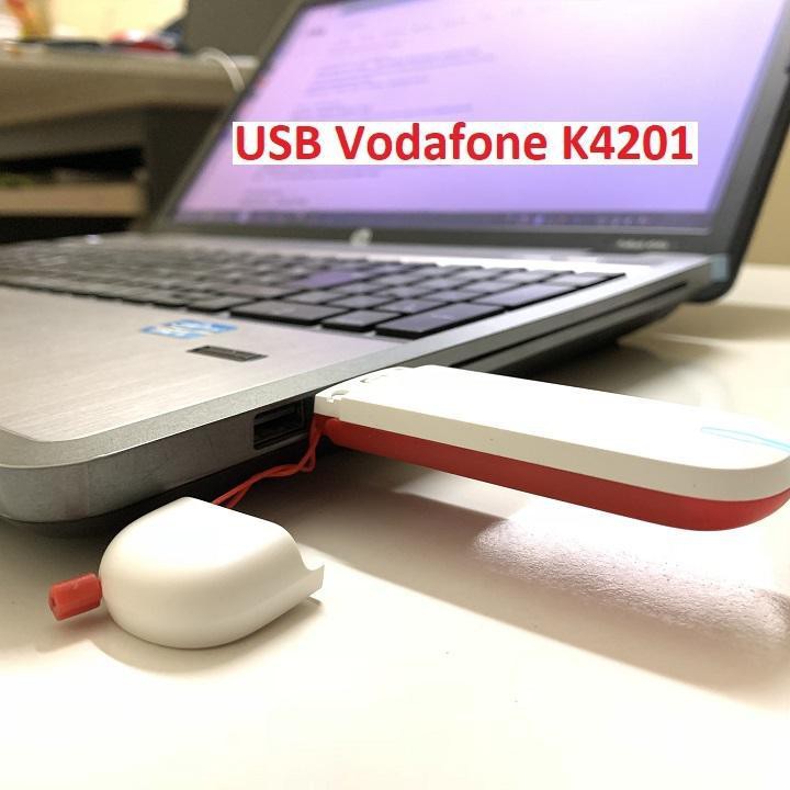 USB Dcom 3G  K4201-Z  Dùng Sim 4G Được Cho Tất Cả Các Mạng Di Động Mobi, Vina, Viettel Cắm Vào Mạng Tốc Độ Cao