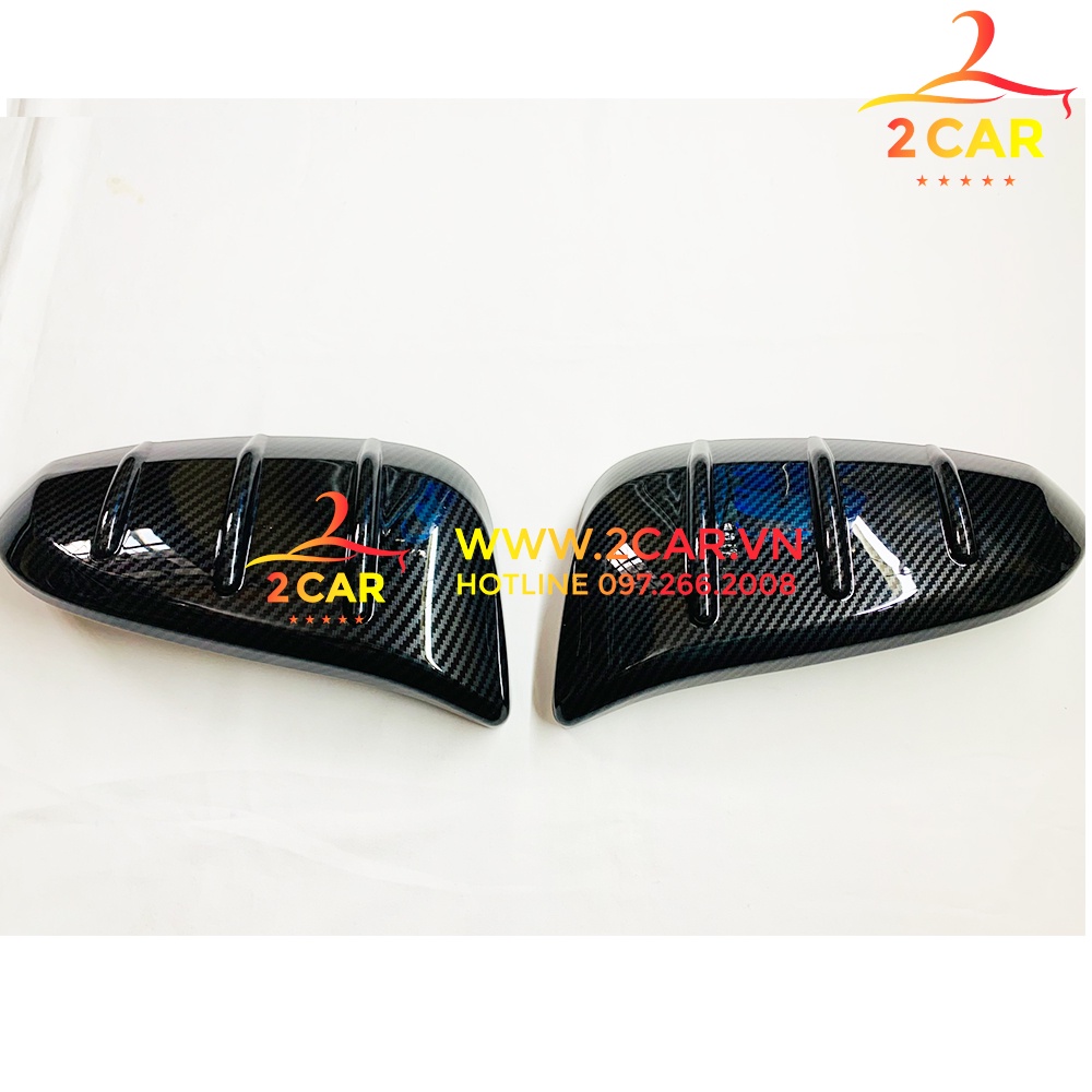 Ốp gương chiếu hậu CARBON xe Toyota Corolla Cross 2019-2021 vân cacbon cao cấp