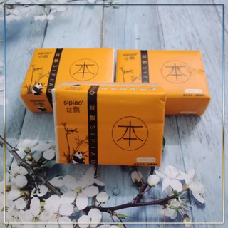 COMBO 3 GÓI GIẤY ĂN GẤU TRÚC SIPIAO CHÍNH HÃNG - SHOPEE TRỢ GIÁ [ BiboMart.vn ]