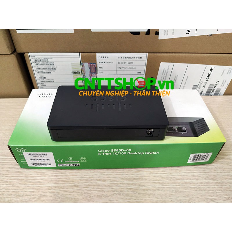 SF95D-08 Thiết bị mạng Switch Cisco SMB 95 Series 8 Ports 10/100 Mbps