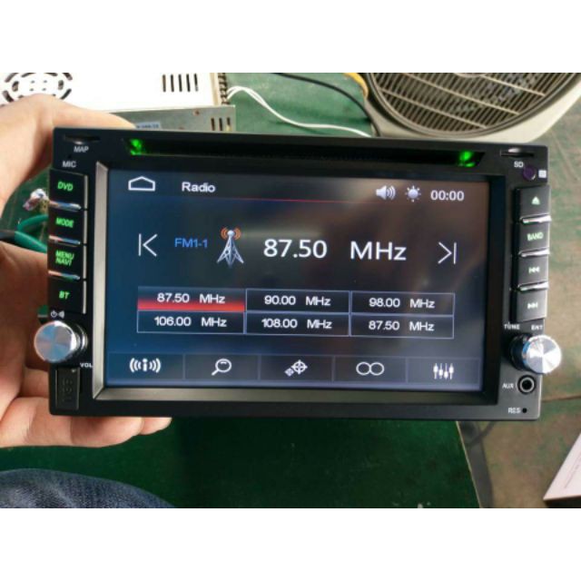 Đầu DVD đa năng lắp chung mọi ô tô KW-6279