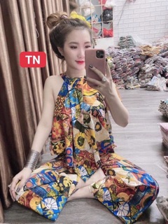 sét cổ yếm thổ cẩm