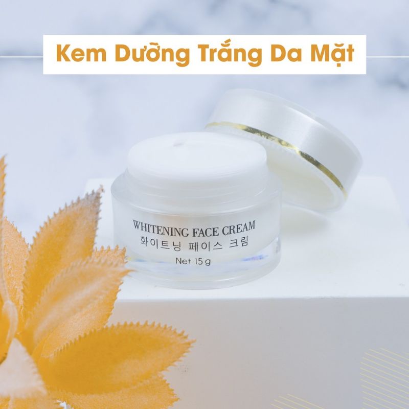 Kem dưỡng trắng da mặt Truesky chiết xuất ngọc trai hồng y 10g - Whitening Face Cream