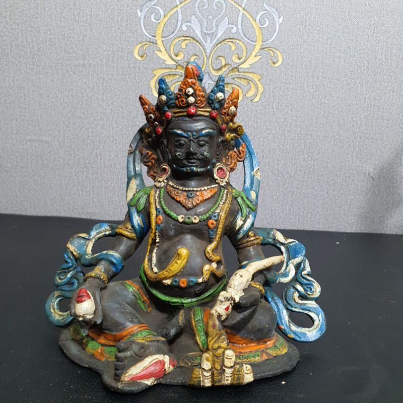 Tượng Phật Mật Tông NGÀI HOÀNG THẦN TÀI và VĂN THÙ SƯ LỢI BỒ TÁT và TARA TRẮNG bằng đồng sưu tầm