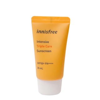 Kem chống nắng innisfree triple care spf 50+ pa++++ minisize 20ml