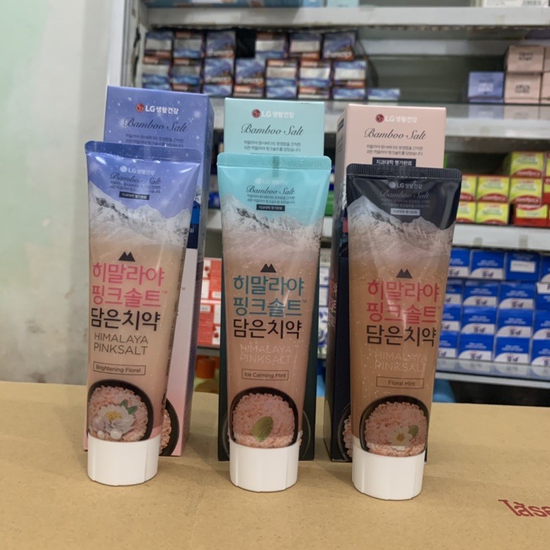 Kem đánh răng muối hồng Hàn Quốc Bamboo Salt 100g