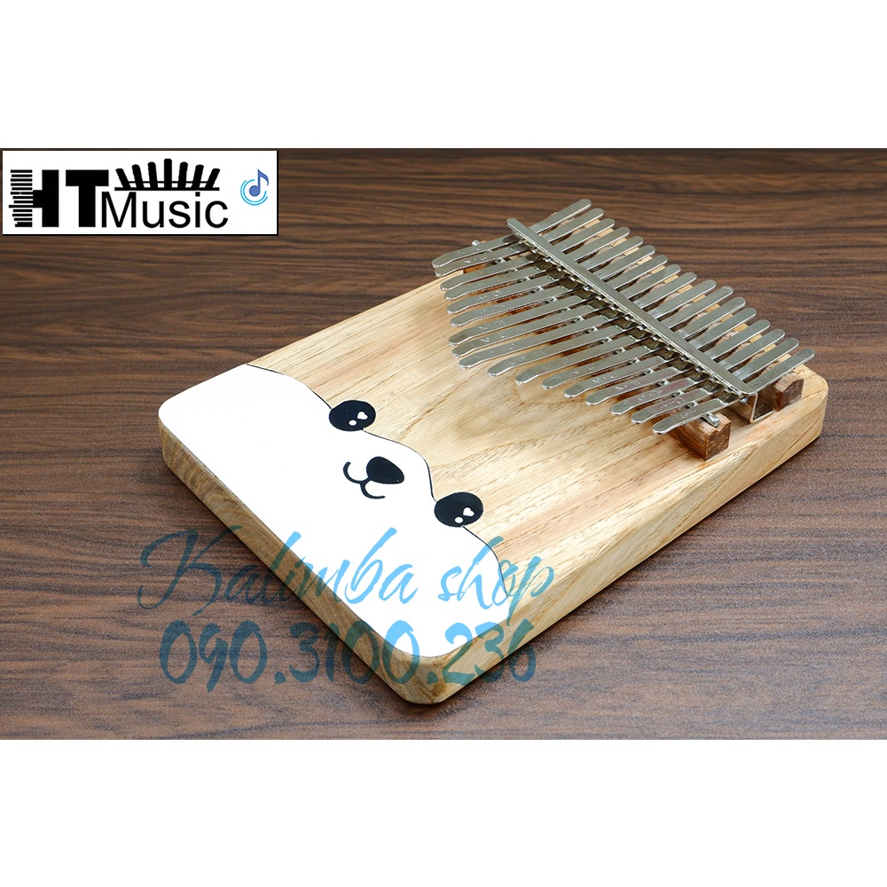 Đàn kalimba 17 phím nguyên khối giá rẻ