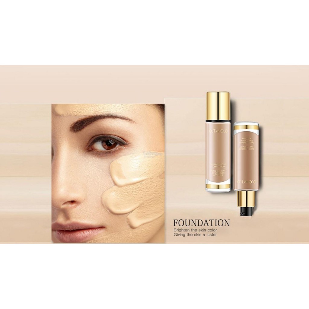 [Sẵn chính hãng] Kem nền che khuyết điểm O.TWO.O Visible Gold che phủ cao, nhẹ mặt. | BigBuy360 - bigbuy360.vn