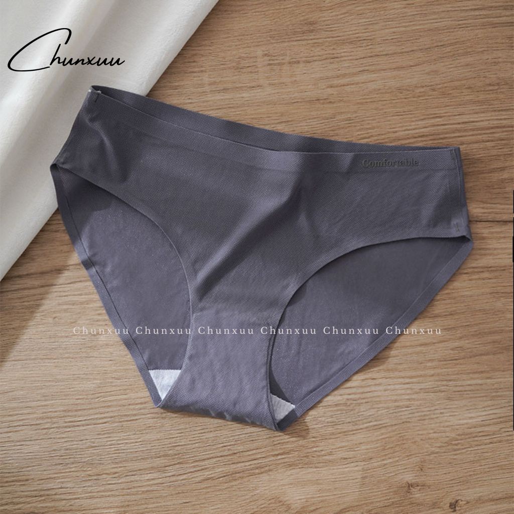 Quần lót nữ không viền đúc su lạnh thông hơi thoáng khí đủ 3 size M L XL- CHUNXUU QC120