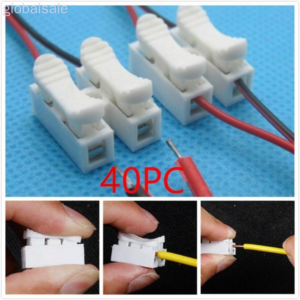 Set 40 Đầu Nối Dây Cáp Điện Không Cần Hàn