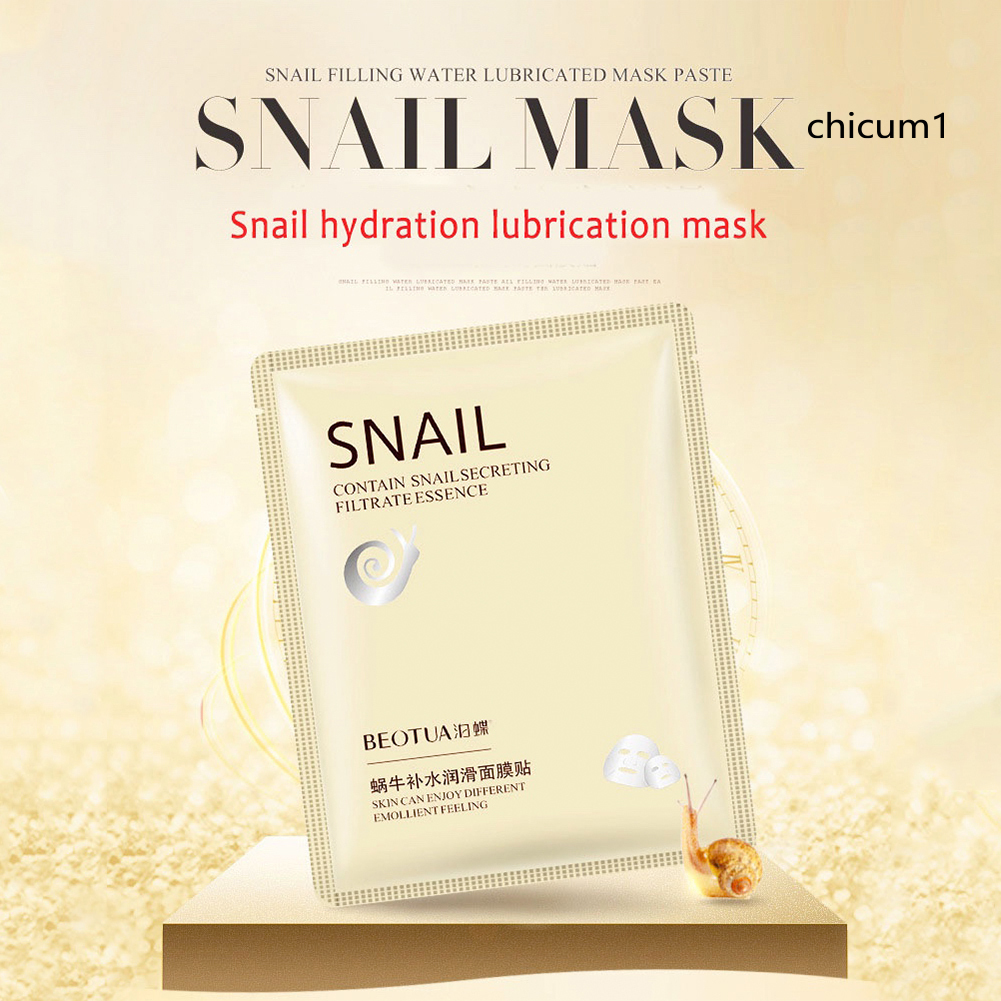 [Hàng mới về] Mặt nạ chiết xuất ốc sên tự nhiên kiềm dầu cấp ẩm và chăm sóc da