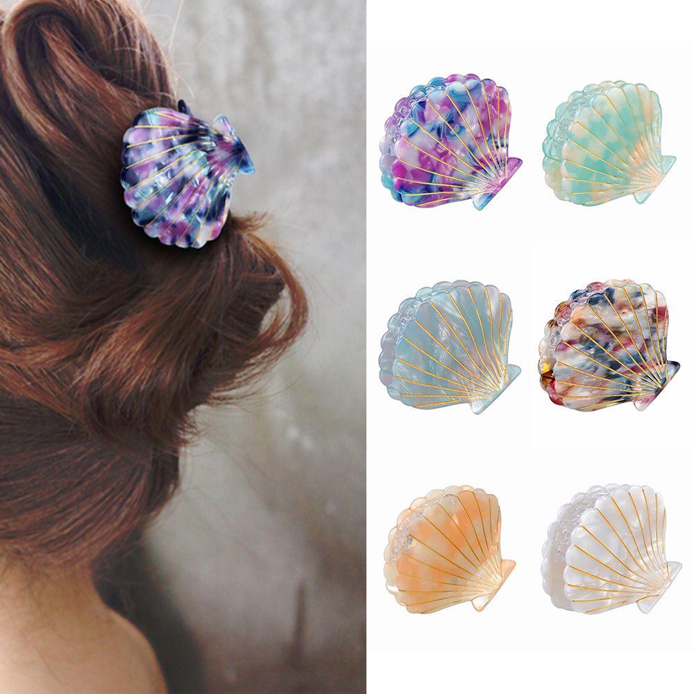 Kẹp Tóc Càng Cua Bằng Acrylic Cho Nữ