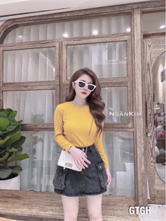 [ Hàng Chuẩn ] Áo Thun Dài Tay mới về Siêu Hót (kèm ảnh thật)