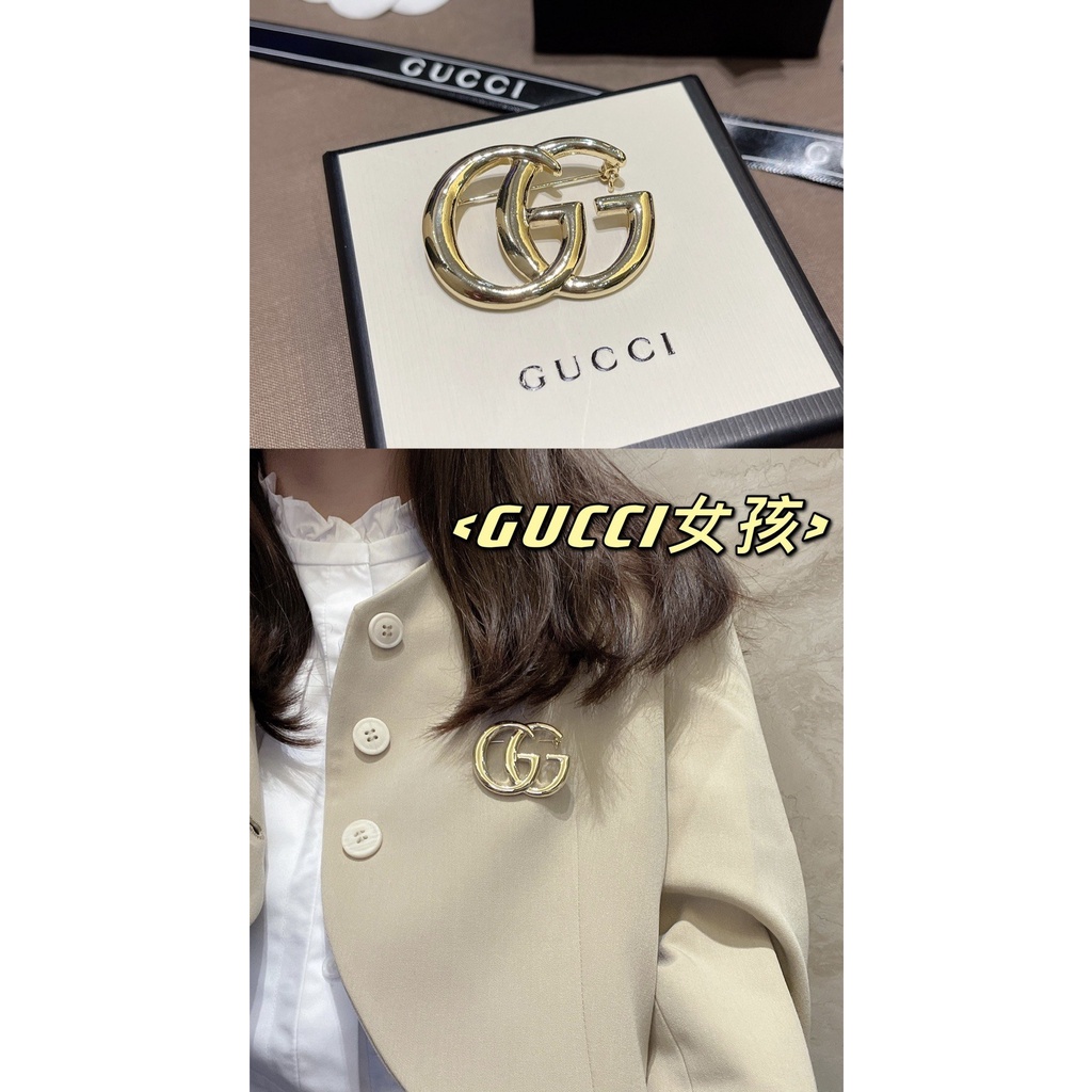 Ghim Cài Áo Hình Cà Vạt/Cà Vạt Thương Hiệu Gucci Thời Trang Dành Cho Nữ Và Nam