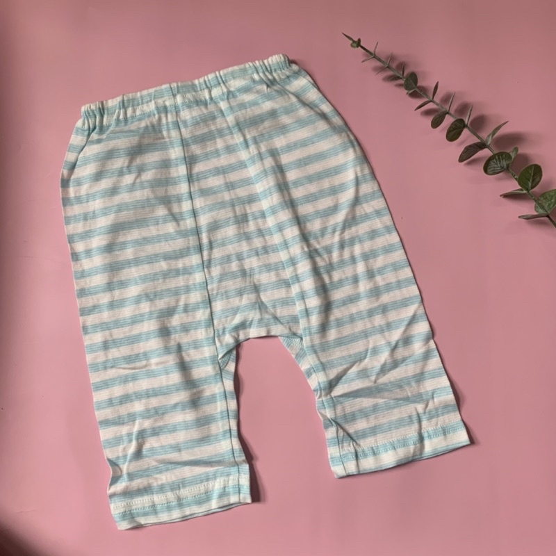 Quần lửng cotton organic xuất Hàn cho bé gái 3m-5y