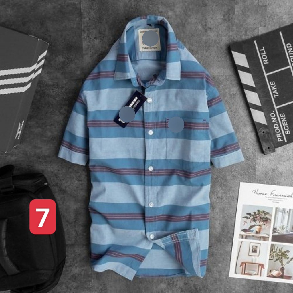 ÁO SƠ MI NAM TAY NGẮN COTTON MỀM | BigBuy360 - bigbuy360.vn