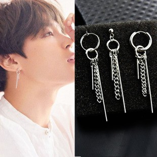 Khuyên BTS V TATA 2018 dây xích 1 chiếc - SHOPEE TRỢ GIÁ