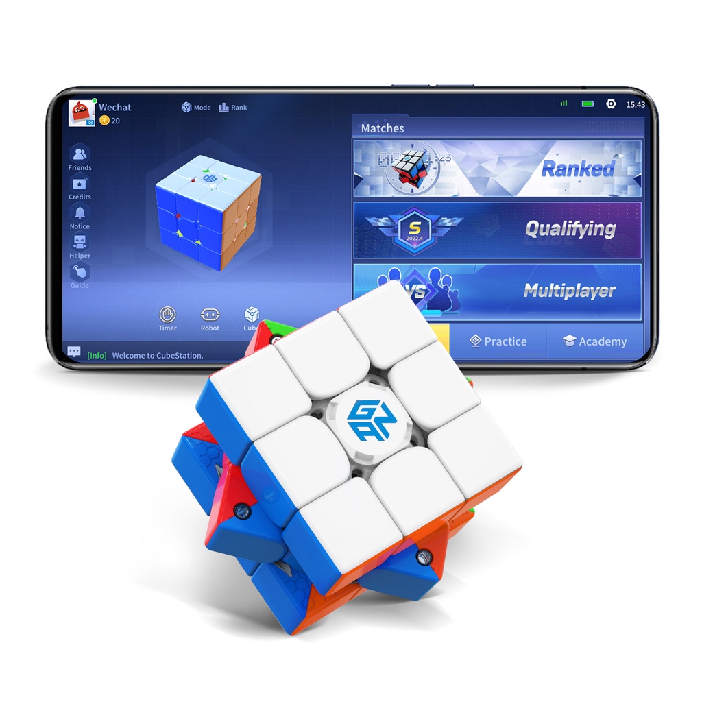 Khối rubik từ tính thông minh thiết kế mới Gan 356 i 3 3x3 356 i3