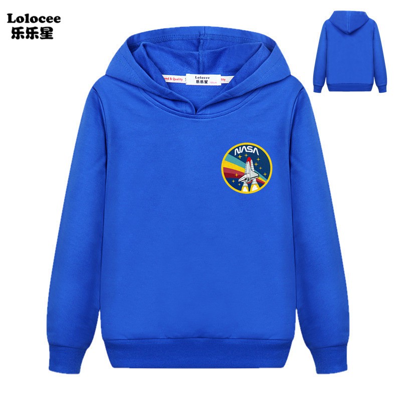 NASA Áo Hoodies Thời Trang Xinh Xắn Dành Cho Bé