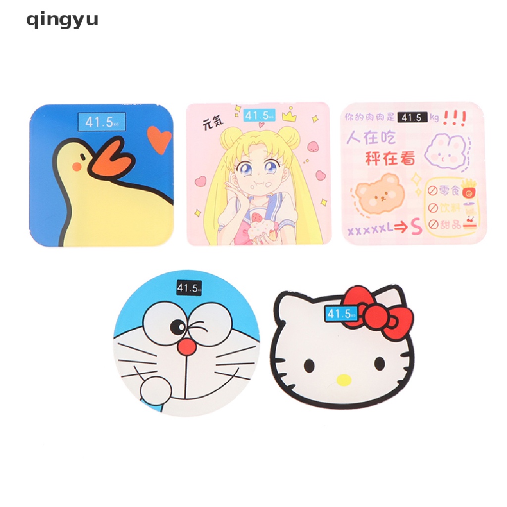 Qingyu Cân Điện Tử Bằng acrylic Trang Trí Phong Cảnh Nhà Búp Bê