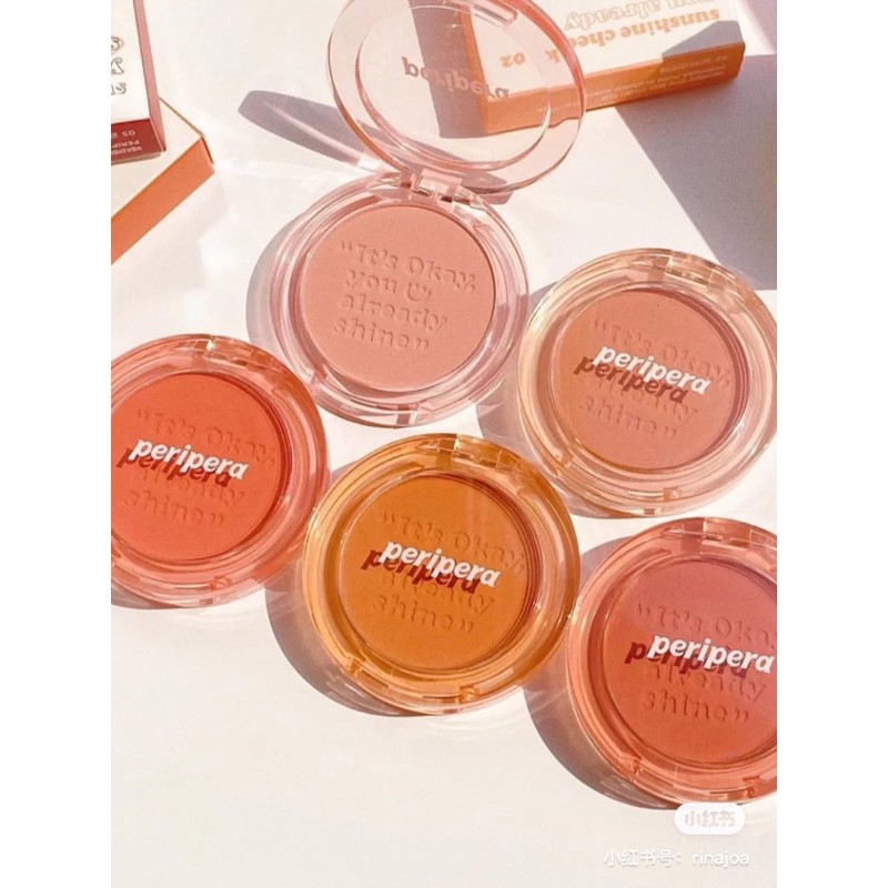 Má Hồng Peripera Pure Blushed Sunshine Cheek