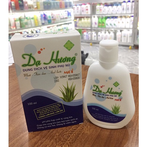 Dung dịch vệ sinh phụ nữ Dạ Hương chai 100ml