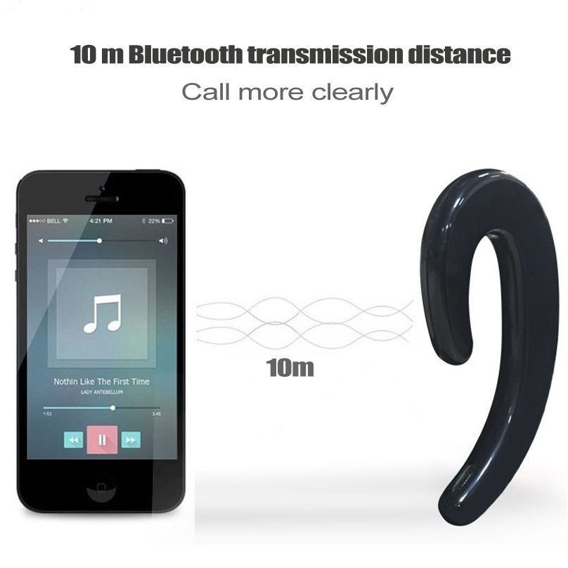 Tai Nghe Bluetooth Móc Vành Tai S103 Cao Cấp