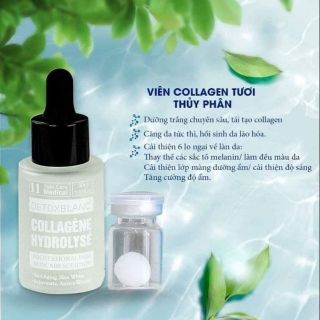 Serum collagen detox blanc