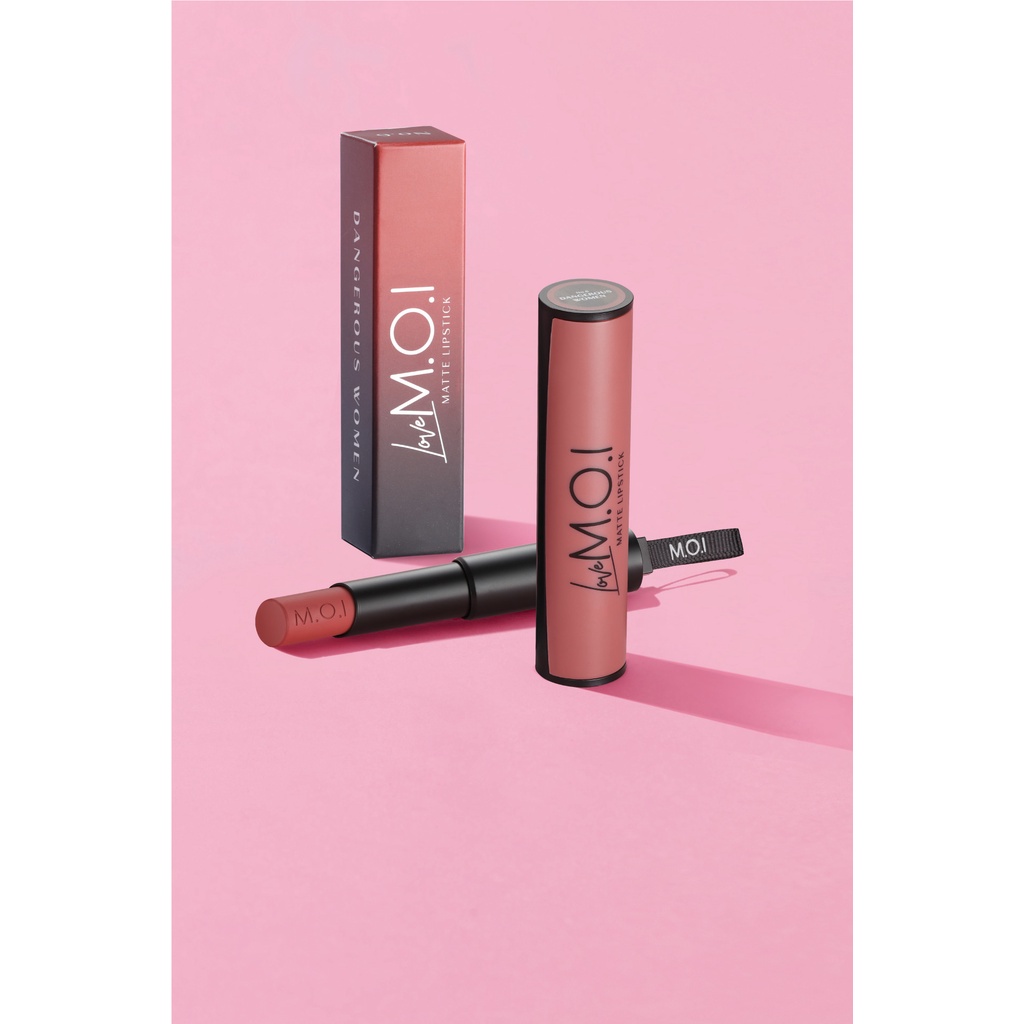 [Ảnh thật] [Chính hãng] Son Môi Lì - Son Hồ Ngọc Hà Love M.O.I phiên bản 2020 - MOI Cosmetics | BigBuy360 - bigbuy360.vn