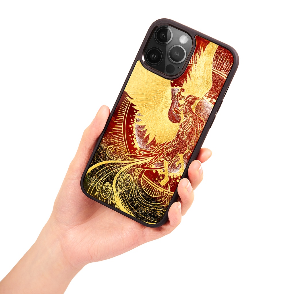 Ốp điện thoại cho iPhone 13 Pro / 13 Pro Max mẫu Hỏa Phụng Hoàng thương hiệu La Sonmai