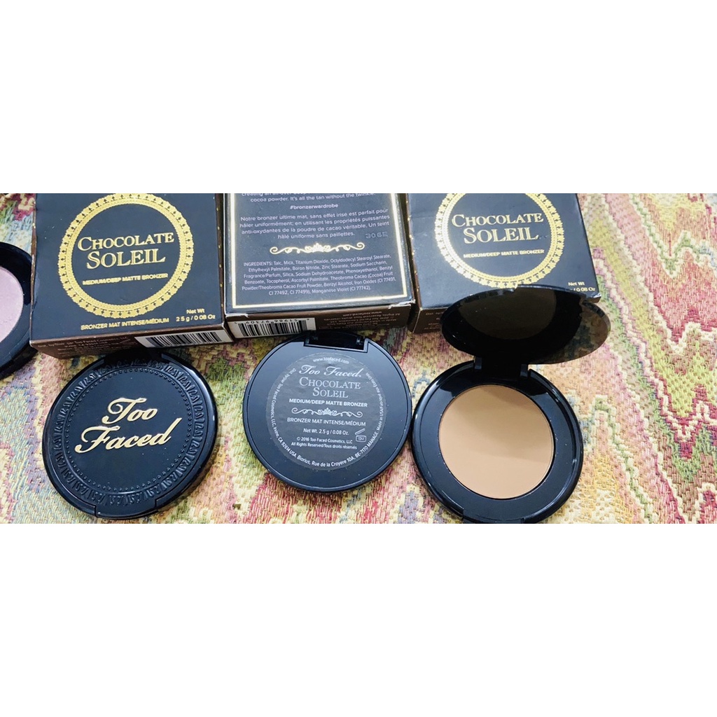 Tách lẻ 14 phấn khối size mini tách set Too Faced