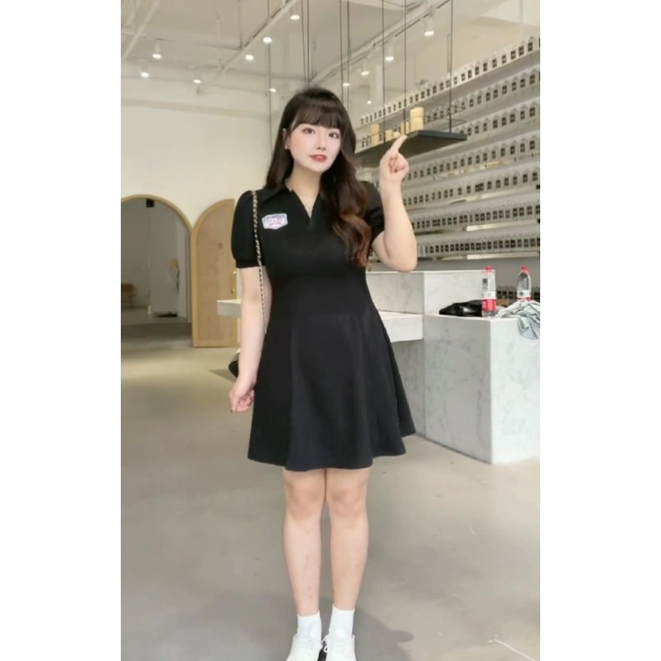 Đầm Thun Polo Ngắn Tay Thời Trang Dành Cho Nữ