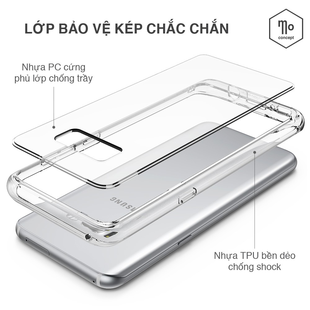 Ốp Lưng Samsung S8 Plus  -  Ringke Fusion